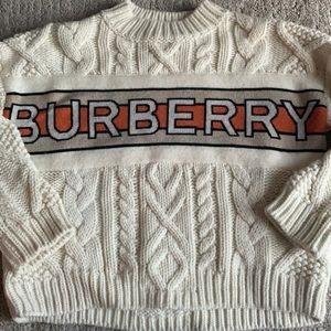 Toddler Burberry sweater 3T